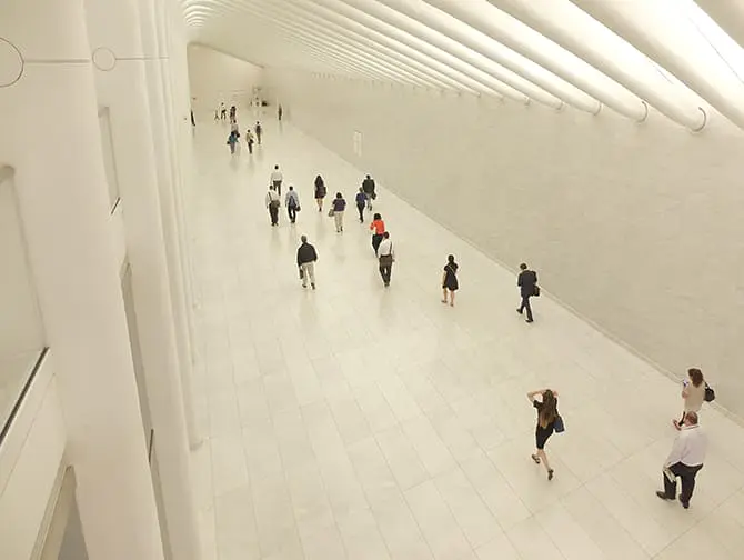 Oculus in New York Underpass