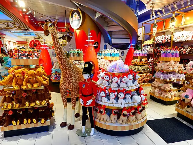 FAO Schwarz in New York Toy Store