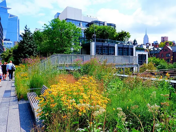 The High Line in New York - Views