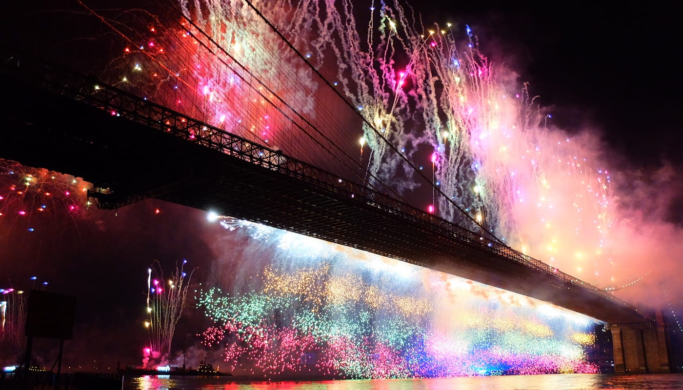 4th of July Parties in New York - Fireworks Display