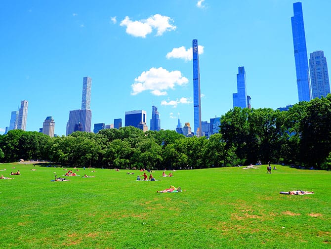 Bike Rental in New York with Picnic -Place to picnic