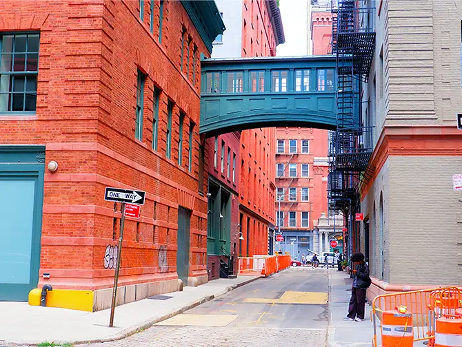 New York Walking Routes TriBeCa -Impression