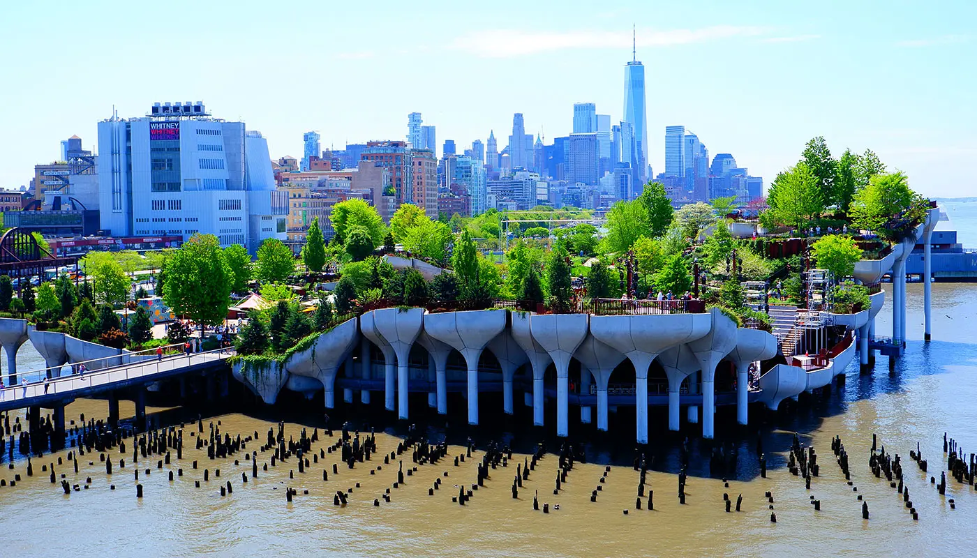 Walking Route High Line Park - Hudson Yards in New York - Discover Different Sides of New York